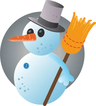 Snow Snowman Winter Stickdatei