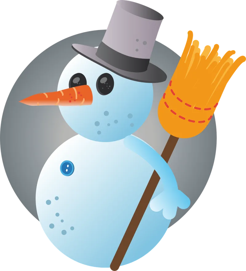 Snow Snowman Winter Stickdatei – Weihnachten