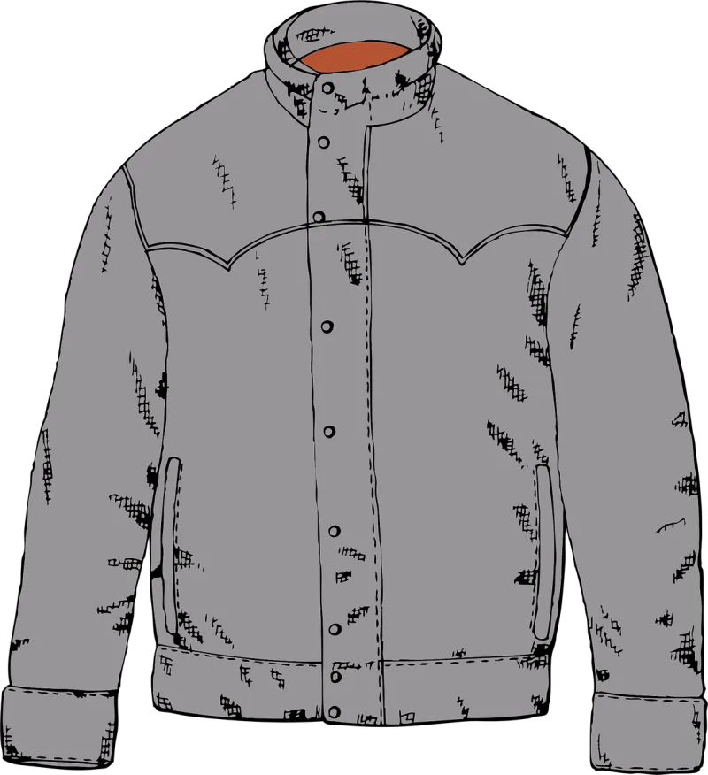 Jacket Winter Clothing Stickdatei – Weihnachten