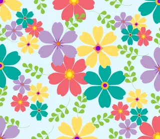 Flowers Leaves Green leaves Stickdatei