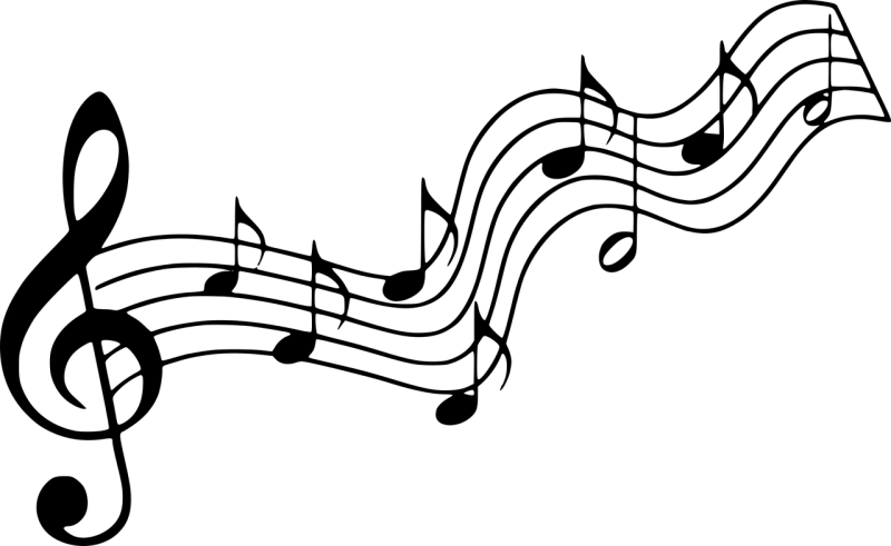 Silhouette Musical Clef Stickdatei – Musik