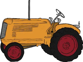 Tractor Farming Agriculture Stickdatei