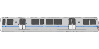 Train Exterior Railroad Stickdatei