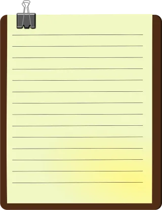 Paper Note Binding Stickdatei – Musik