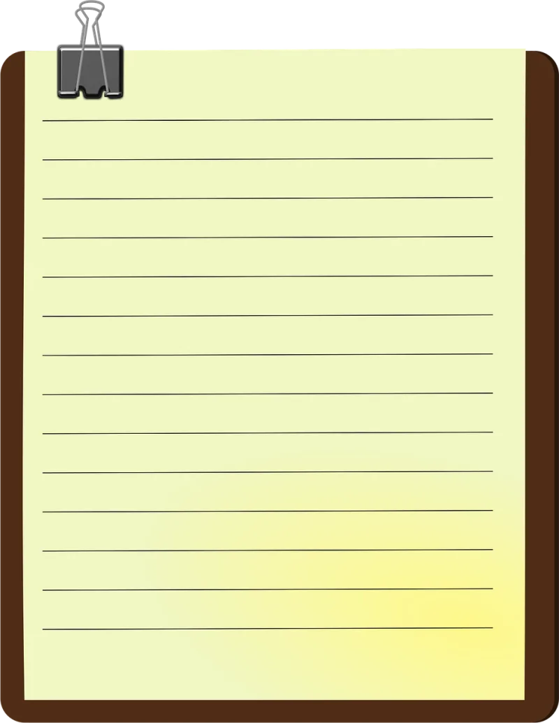 Paper Note Binding Stickdatei – Musik