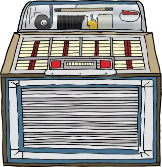 Jukebox Music Old Stickdatei