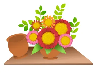 Bouquet Flower Floral Stickdatei