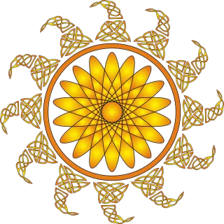 Rosette Model Ornament Stickdatei