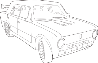 Car Auto Automobile Stickdatei