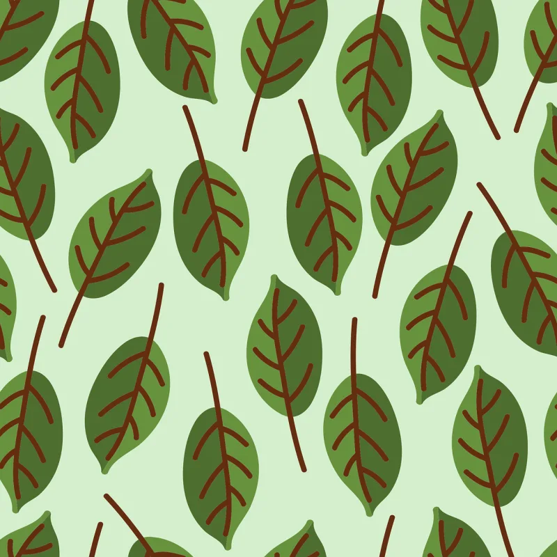 Leaves Drawing Wallpaper Stickdatei – Natur