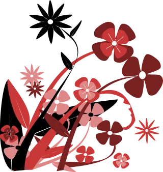 Bouquet Flowers Flores Stickdatei