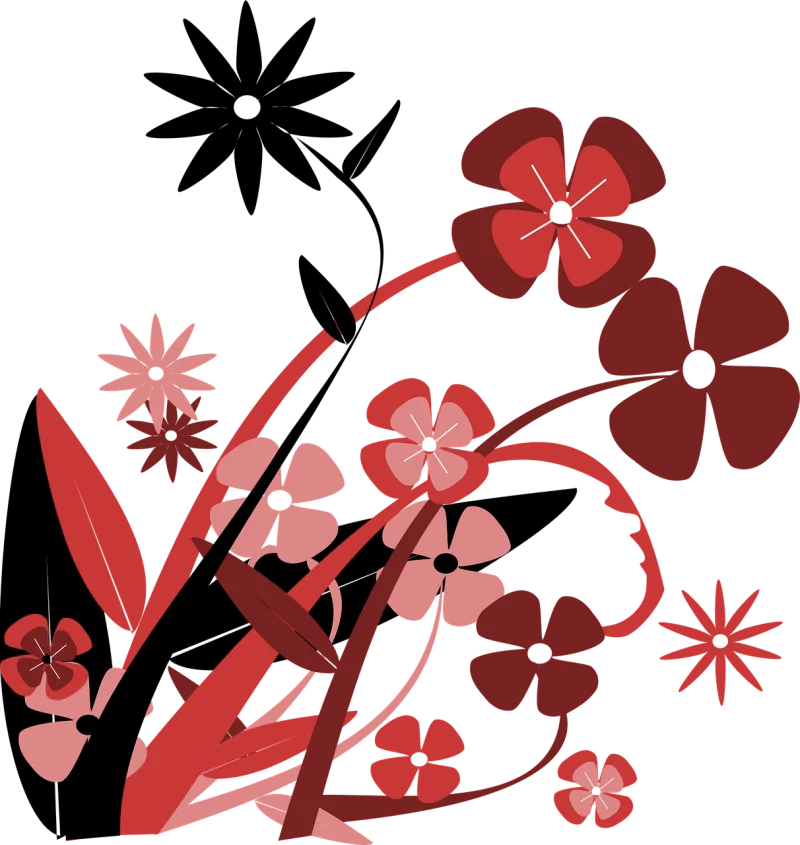 Bouquet Flowers Flores Stickdatei – Blumen