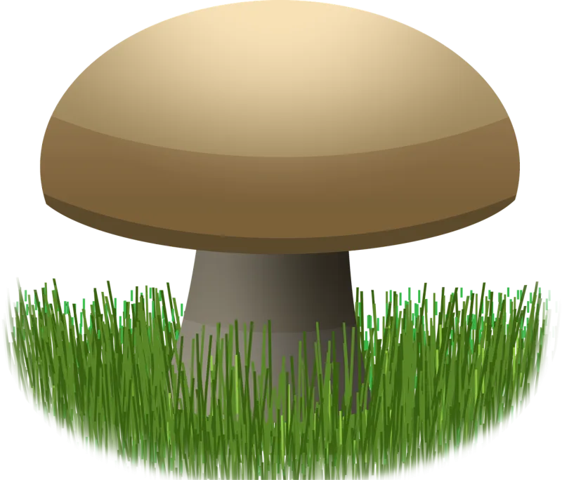 Graphic Mushroom Food Stickdatei – Natur