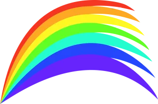 Rainbow Colours Colourful Stickdatei