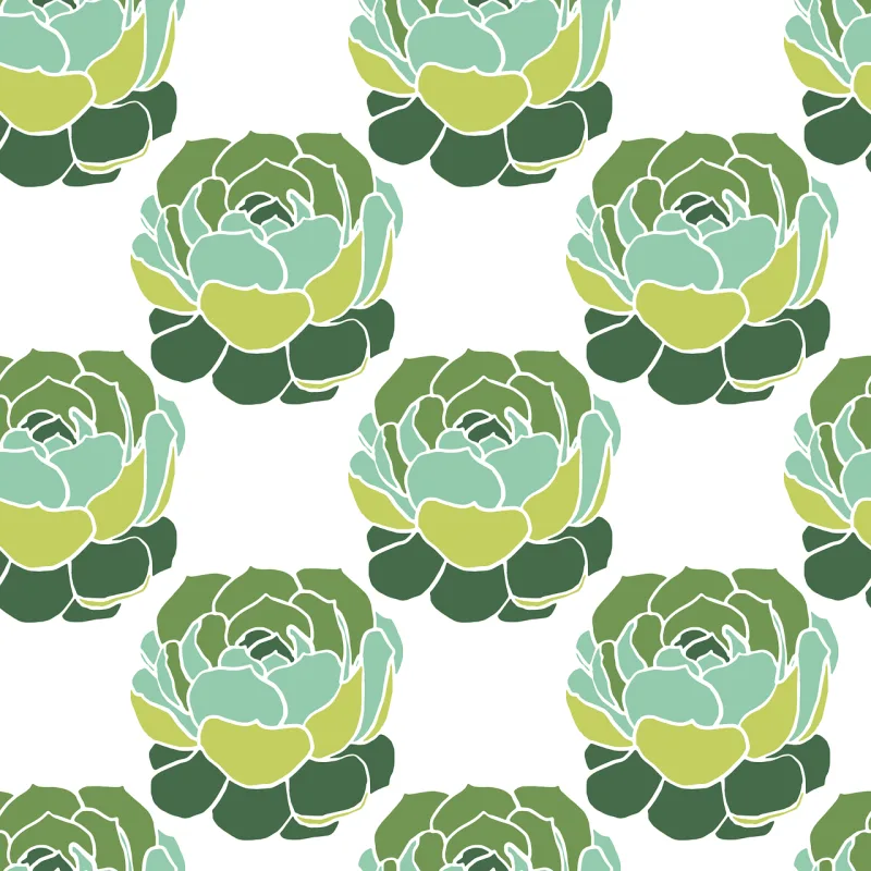 Cactus Pattern Beautiful wallpaper Stickdatei – Natur