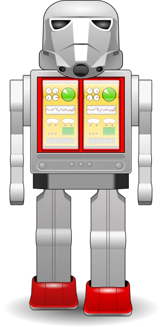 Robot Digital technology Machine Stickdatei