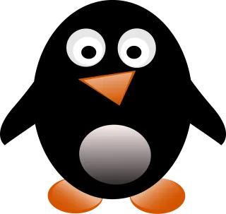 Penguin Animal Baby Stickdatei