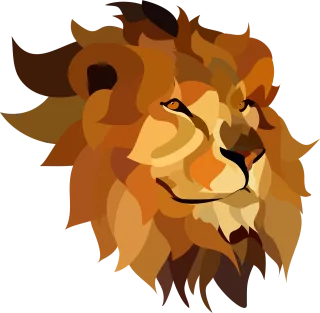 Lion Nature Feline Stickdatei