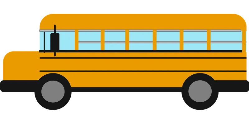 Graphic Bus School Stickdatei – Fahrzeuge