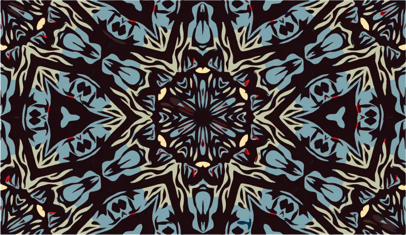 Mosaic Geometric Pattern Stickdatei – Weihnachten