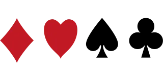 Diamonds Heart Pik Stickdatei