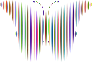 Stylized Butterfly Insect Stickdatei