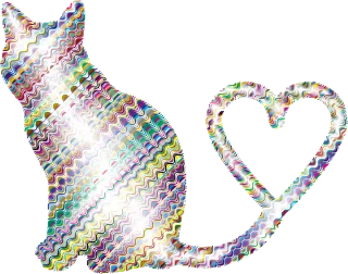 Animal Cat Feline Stickdatei