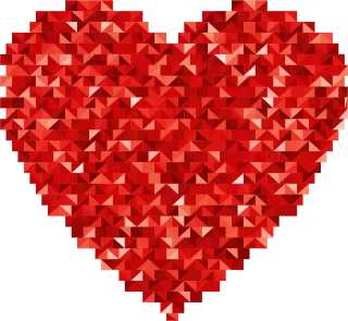 Heart Love Passion Stickdatei