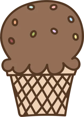 Ice cream Summer Dessert Stickdatei