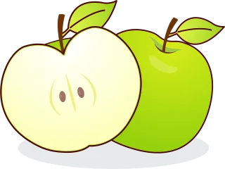Apple Green apple Fruit Stickdatei