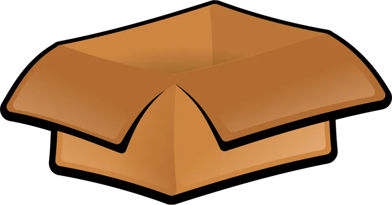 Cardboard Box Open Stickdatei – Sport