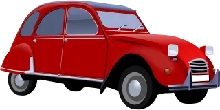 Car Vintage Beetle Stickdatei