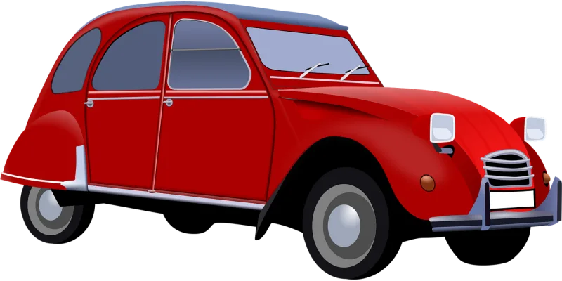 Car Vintage Beetle Stickdatei – Fahrzeuge