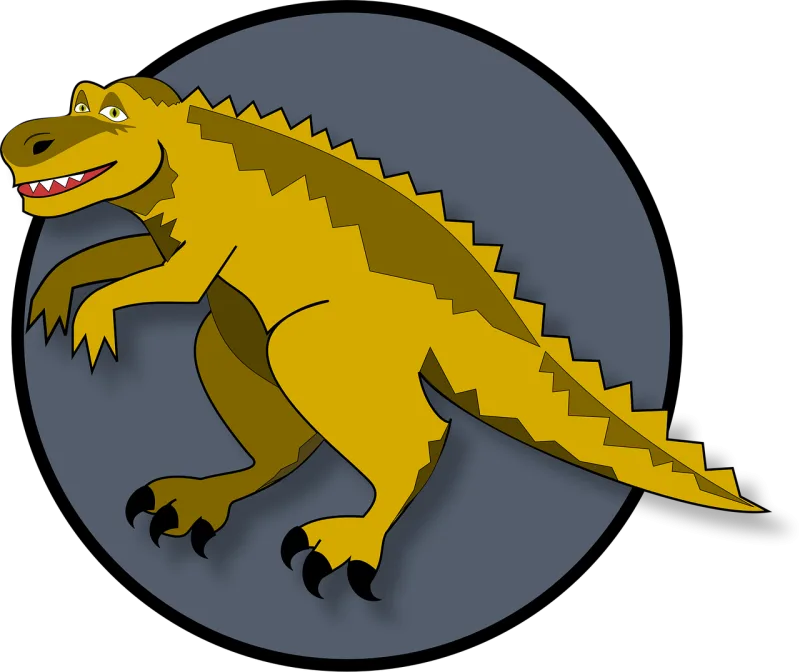 Dinosaur Extinct Jurassic Stickdatei – Kinder