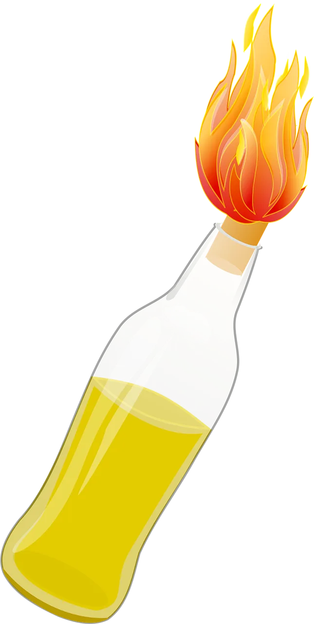 Bottle Fire Cocktail Stickdatei – Fahrzeuge