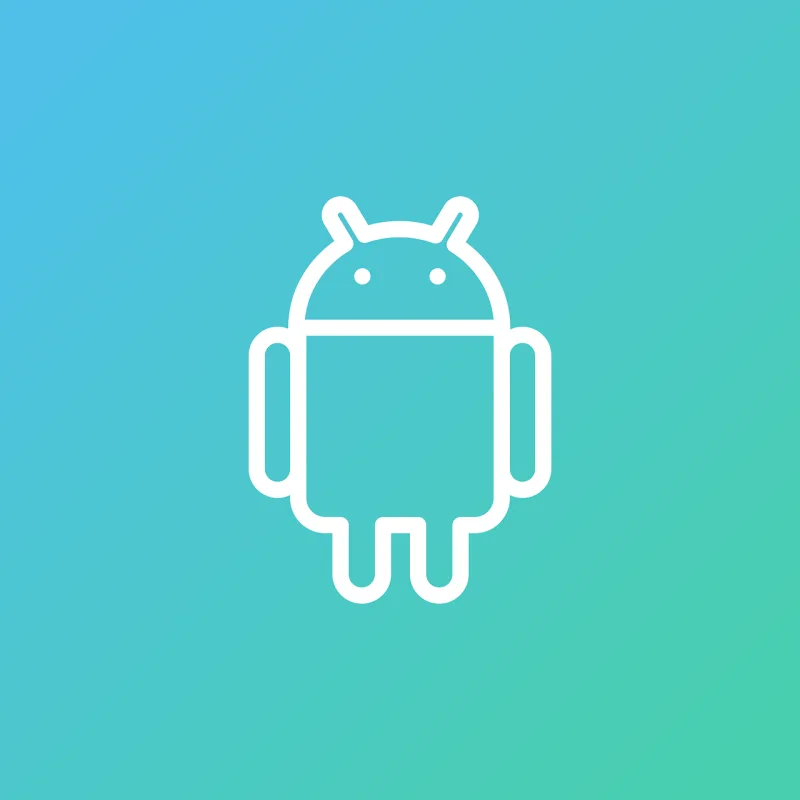 Android Android icon Android logo Stickdatei – Kinder