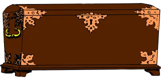 Chest Wood Brown Stickdatei