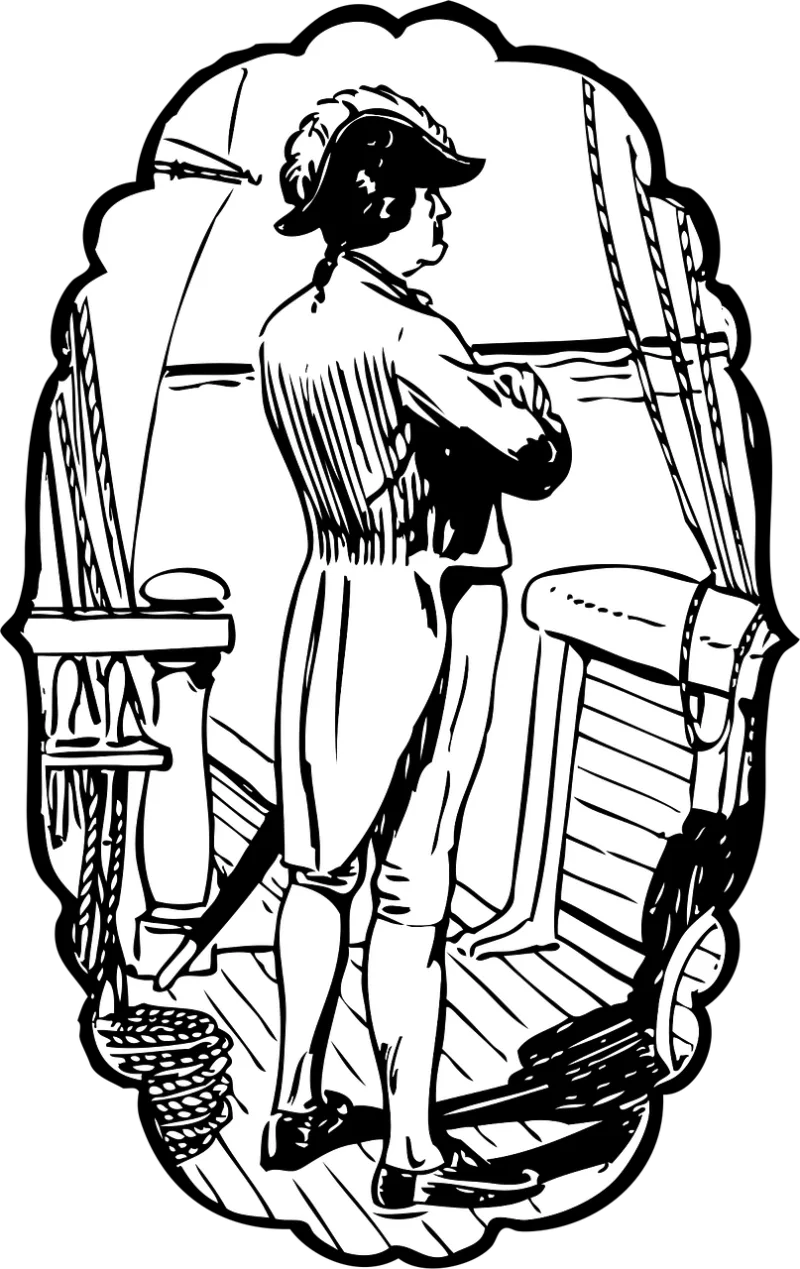 Captain Naval Ship Stickdatei – Fahrzeuge