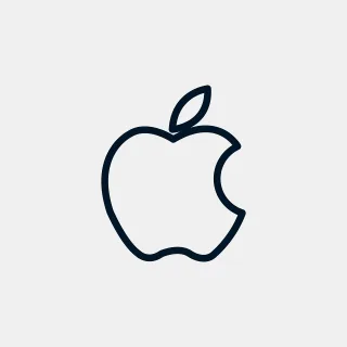 Apple Apple icon Apple logo Stickdatei