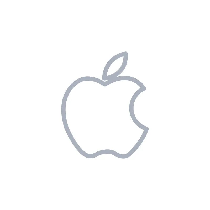 Apple Apple icon Apple logo Stickdatei – Essen & Trinken