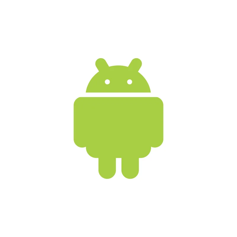 Android Android icon Android logo Stickdatei – Kinder
