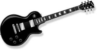 Electric Guitar Musical Stickdatei