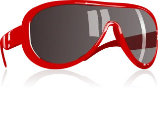 Red Sunglass Eyewear Stickdatei