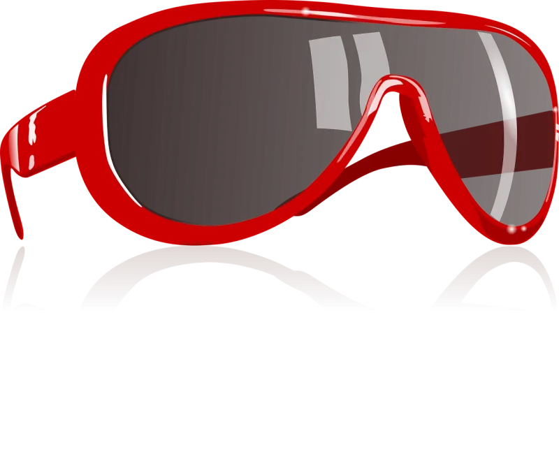 Red Sunglass Eyewear Stickdatei – Natur