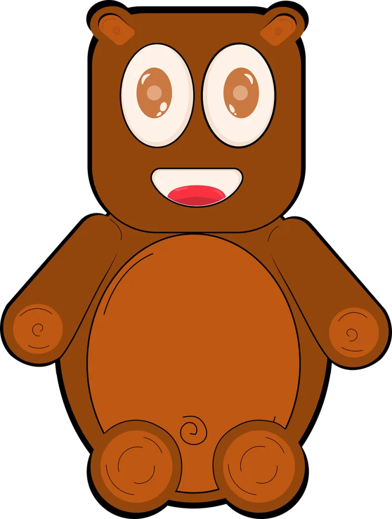 Bear Teddy bear Child bear Stickdatei – Tiere