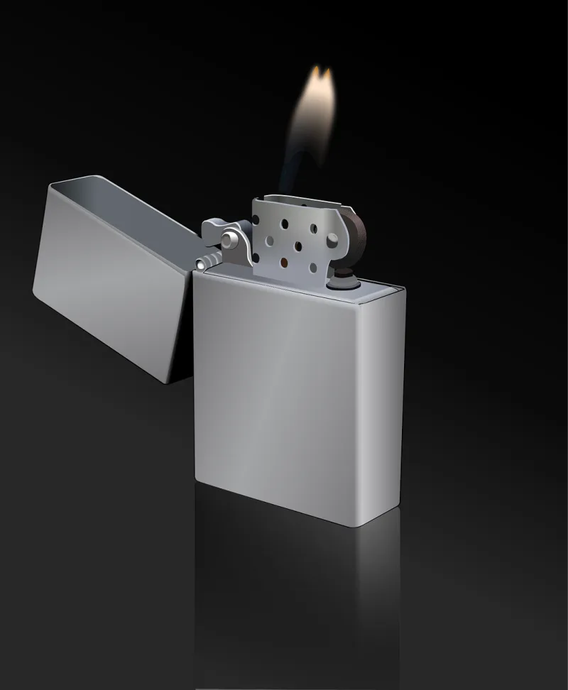 Lighter Flame Fire Stickdatei – Fahrzeuge