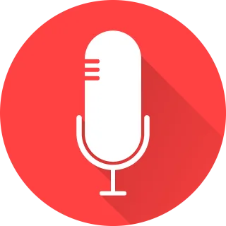 Microphone Icon Logo Stickdatei – Musik