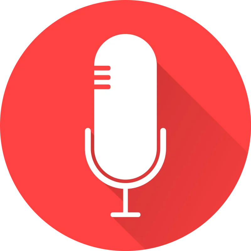 Microphone Icon Logo Stickdatei – Musik
