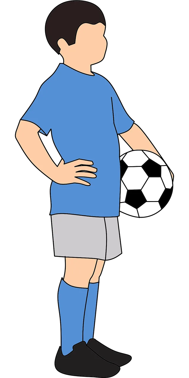 Cartoon Kids Child Stickdatei – Sport