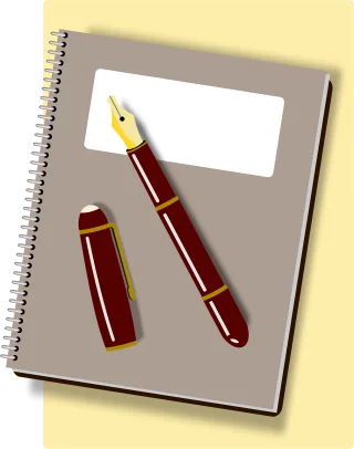 Fountain pen Note Pen Stickdatei